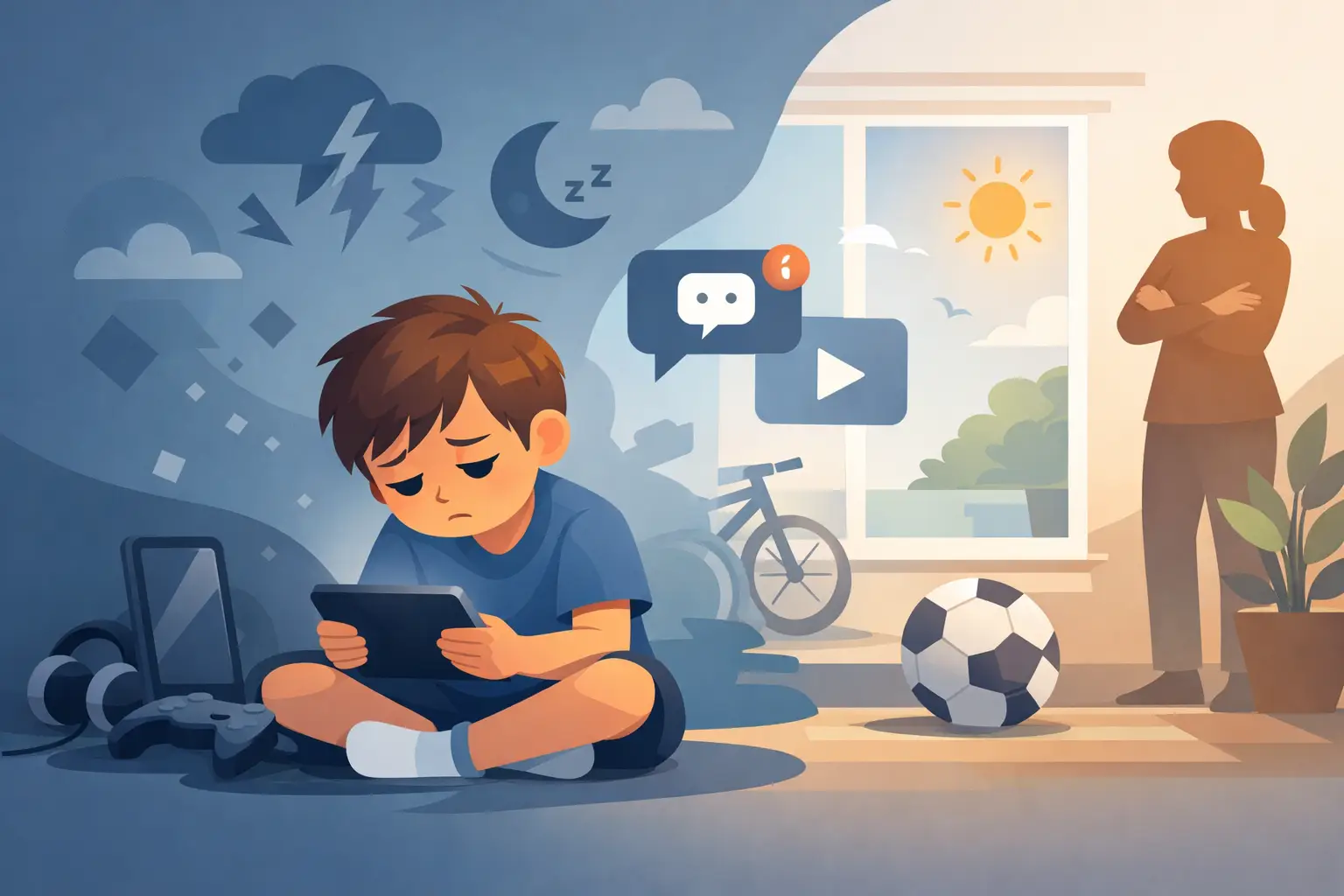 संकेत आपके बच्चे को डिजिटल डिटॉक्स की आवश्यकता है